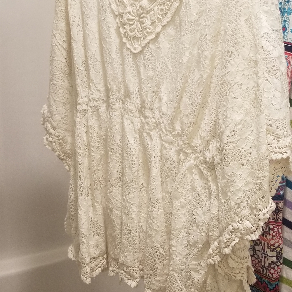 Lace cover up